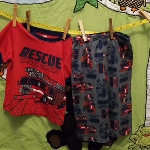 2T Carters Rescue me from Bedtime PJ